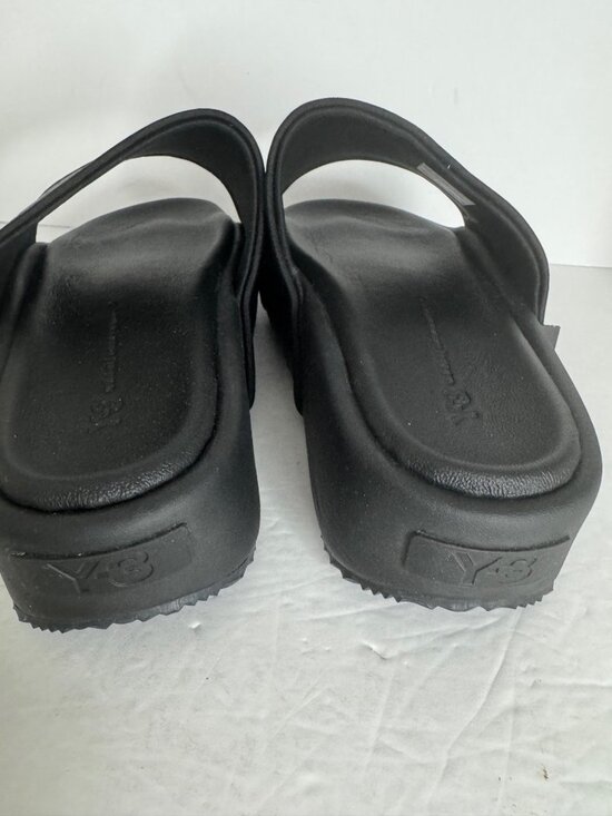 New ADIDAS Y-3 SLIDE Sandals Black Swim EU 37 Men\'s US 4 main image 9